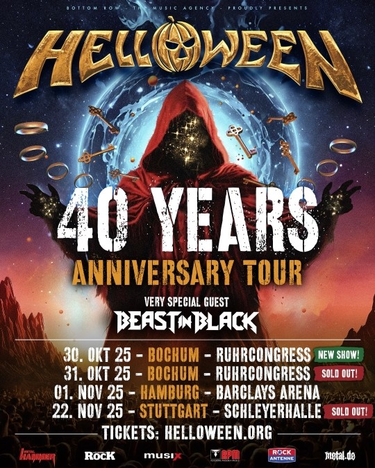 HELLOWEEN Welttour 2025/2026 HELLOWEEN Welttour 2025/2026